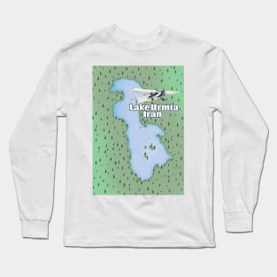 Lake Urmia Iran Long Sleeve T-Shirt